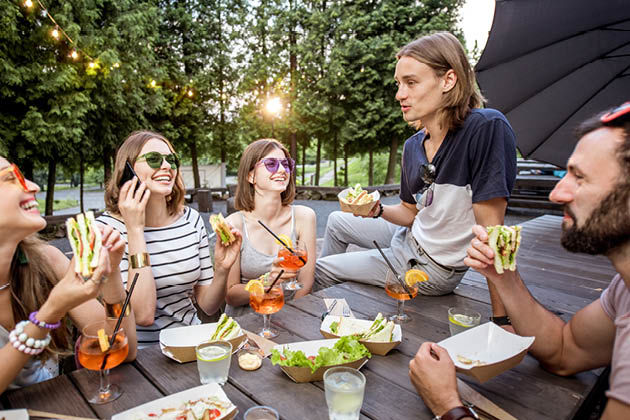 Apéro im Freien